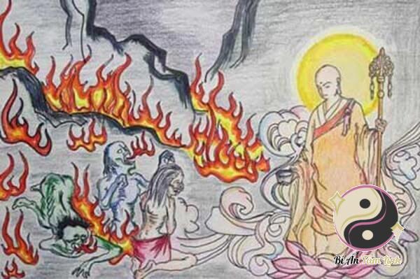Do nhân dữ đã gieo nên khi chết sa vào địa ngục bị lửa đốt thiêu thật lâu đời
