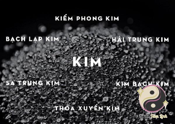 Người mệnh Kim được sinh ra vào năm nào?