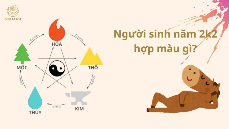 Người sinh năm 2k2 hợp màu gì?
