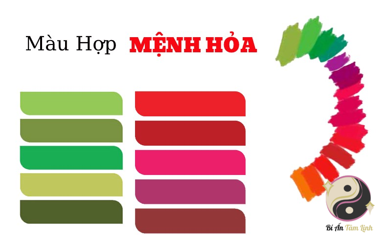 Danh Sách Những Màu Sắc Hợp Mệnh Hỏa